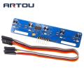 5 channel Infrared Reflective Sensor TCRT5000 KIT 5 way/road IR Photoelectric Switch Barrier Line Track Module. 