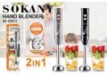 Stainless Steel Multi Purpose/ Quick Immersion Hand Blender-Chopper-Mixer For All Uses. 