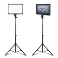 LED Panel Photography Lighting Studio Video Live Dimmable LED Photographic Light With Stand 1 ps light. 