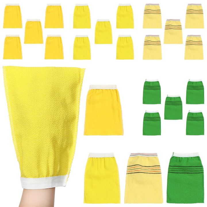 New Scrub Dead Skin Body Massage Skin Cleansing Bath Exfoliating Tool Bath Glove Peeling Glove Towel