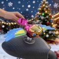 Gifts Simulated Flying Bird Car Ornament with Fluttering Wings Wind-Powered Companion Bird Decoration Wind Simulation Car Bird Decoration For a Car Motorcycle or Bicycle. 