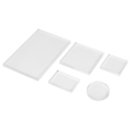 5Pc Clear Stamp Acrylic Block Set for Transparent Acrylic Stamp Pad DIY Scrapbooking Clear Acrylic Display Riser Stands. 