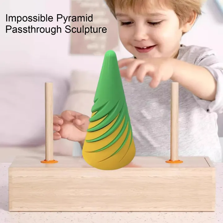 Aomeidaju%20Impossible%20Pyramid%20Sculpture%203d%20Printed%20Spiral%20Cone%20Decor%20Mini%20Pass%20Through%20Pyramid%20Figurine%20Vortex%20Illusion%20Fidget%20Toy%20Unique%20Buyers'%20-%20Image%205