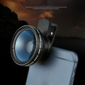 Lens Kit Super Wide Angle Lens With Macro Lens For IPhone 6 6S Samsung Galaxy S7 Mobile Lens Ultra-Portable. 