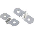 50Pcs Throat Hoop Bracket 304 Stainless Steel U Bracket M5 2 Hole Ohm Tube Card Thickened Pipe Card Pipe. 