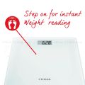CITIZEN Weight Machine Personal Body Weighing Scale HMS324 WH. 