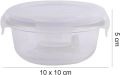 LocknLock Borosilicate Oven Microwave Freezer Safe Glass Container 130ml. 