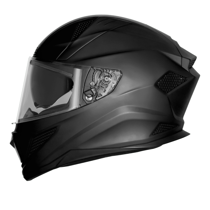 Steelbird%20Sharp%20ISS%20(DOUBLE%20visor)%20Sbh-25%20Plain%20matt%20Black%20Full%20Face%20Helmet%20(in%20clear%20visor)%20-%20Image%202