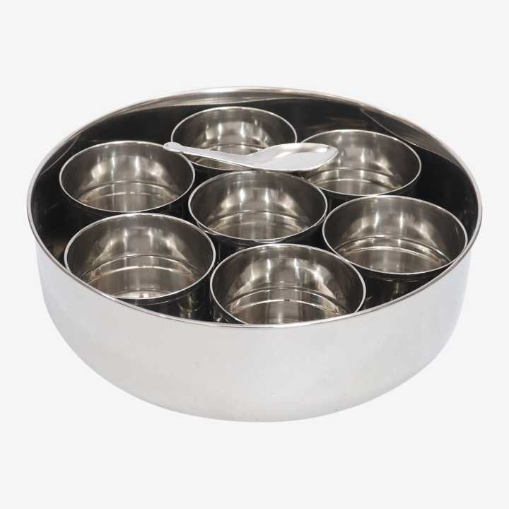 Masala Set Stainless Steel Masala Box Set | Daraz.com.np