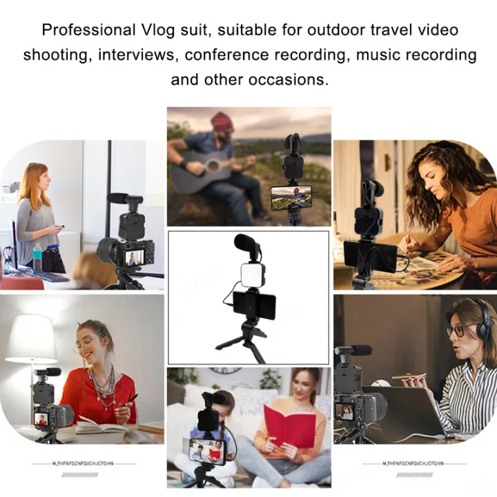 Stabilizer%20Handle%20Recording%20Selfie%20LED%20Stand%20Kit%20Smartphone%20Video%20Microphone%20Stand%20Photography%20Lighting%20Mobile%20Phone%20Tripod%20Portable%20-%20Image%203