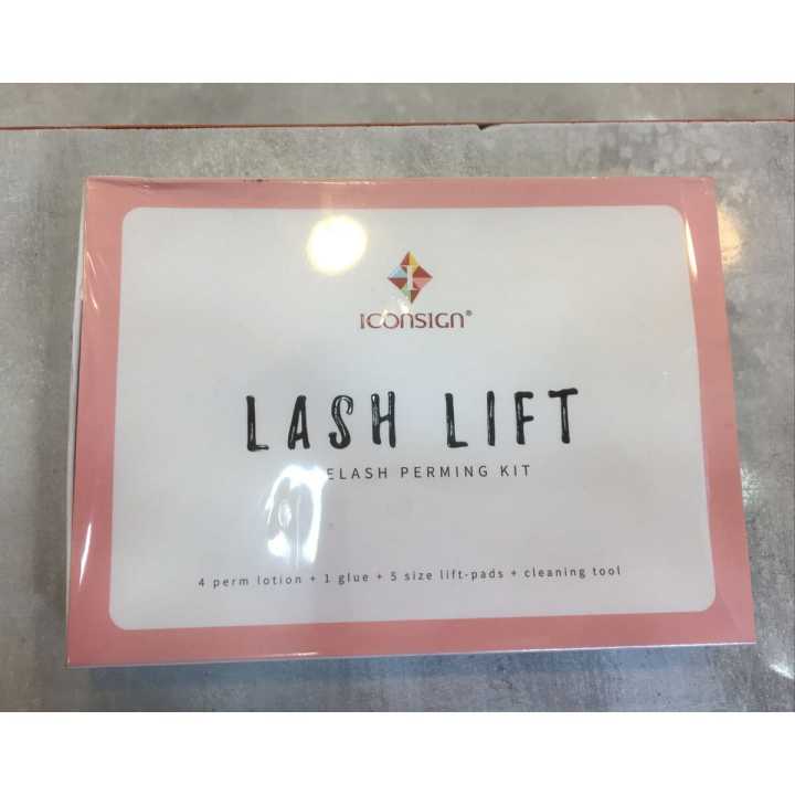 ICONSIGN Lash Lift Kit, Professional Salon Semi-Permanent Curling Eyelash Perm Kit.