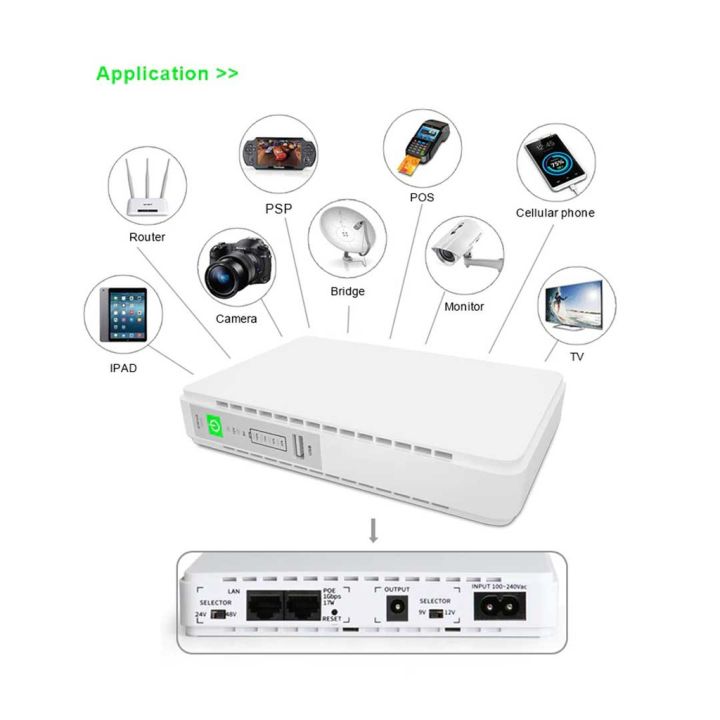 Smile Power Router UPS POE-430P (8800mAh) | Daraz.com.np