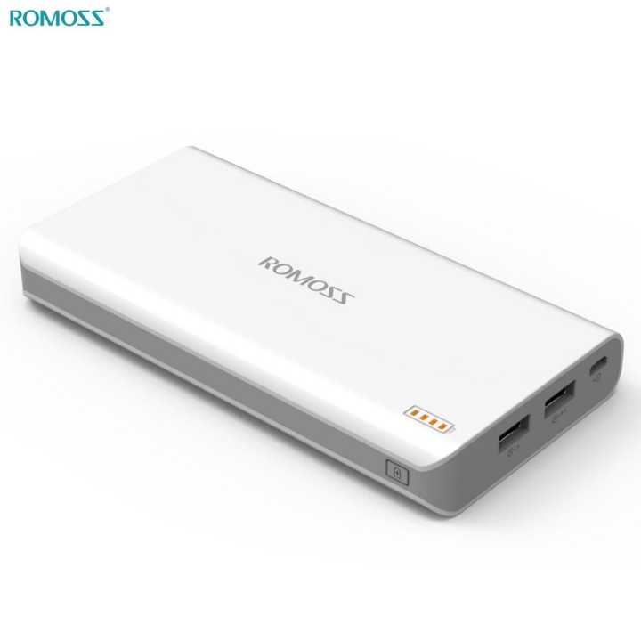Romoss Polymos 20 PB20 20000 mAh Power Bank (White)