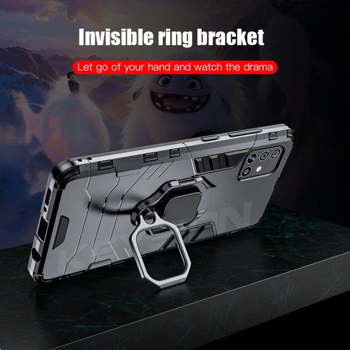 2025SMGSLIB KEYSION Shockproof Case For Samsung Galaxy A52 A72 A71 A51 A42 A12 5G A02S A50 Back Phone Cover for Samsung A11 A31 A41 M31 A21S