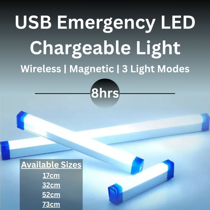 Emergency LED Tube Light USB Chargeable | Daraz.com.np