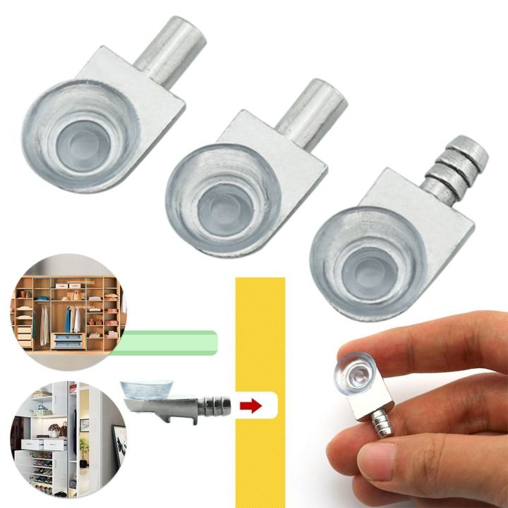 10Pcs/pack Stable Wardrobes Closet Partition With Suction Cup Glass