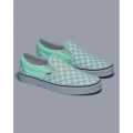 Vans Classic Slip-On Glow Checkerboard Shoe. 
