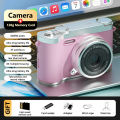 CCD Digital Camera 5MP Portable Video Camcorder Autofocus 8X Zoom 2.4 Inch Screen Retro Vlogging Cam For Kids Children Beginners. 