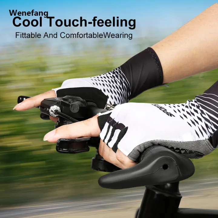 Wenefang%201Pair%20Cycling%20Bike%20Gloves,5MM%20Padded%20Half%20Finger%20Bicycle%20Gloves,Summer%20Road%20Bike%20Gloves%20for%20Cycling,Running,Working%20Out%20-%20Image%206