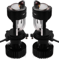 Bi LED Lens Mini Projector Motorcycles BeamTurbo Fan for Car for Motorcycles. 