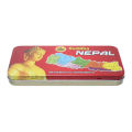 Multicolor Buddha Nepal Mathematical Instruments Geometry Box. 