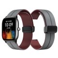 Amazfit GTS 4 MINI Metal Magnetic Watch Strap 20 MM Soft Sillcon. 