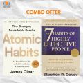 Atomic Habits + 7 Habits of Highly Effective People. 