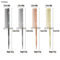 Sutuiying New Aluminium Rat Tail Combs Spirial Handle Heat Resistant Women Luxury Smooth Hair Comb Multi Functonal Barber Styling Tools For Men. 