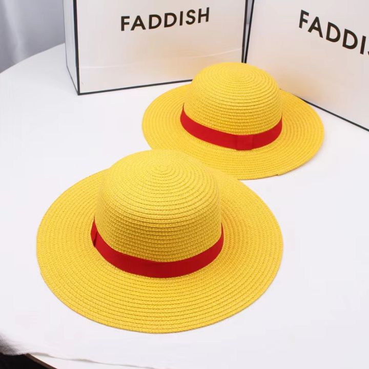Anime%20Luffy%20Straw%20Hat%20One%20Piece%20Cosplay%20Sun%20Protection%20Hat%20Parent-child%20Summer%20Sun%20Straw%20Beach%20Hat%20For%20Men%20Women%20-%20Image%203
