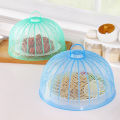 1pcs Breathable Food Mesh Cover Mosquito And Fly Resistant Bowl Cover Gadgets For Home Fruit Plastic Round Vegetable Cover. 