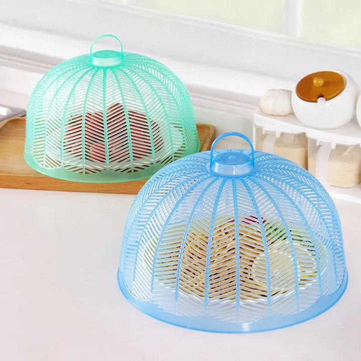 1pcs%20Breathable%20Food%20Mesh%20Cover%20Mosquito%20And%20Fly%20Resistant%20Bowl%20Cover%20Gadgets%20For%20Home%20Fruit%20Plastic%20Round%20Vegetable%20Cover%20-%20Image%204