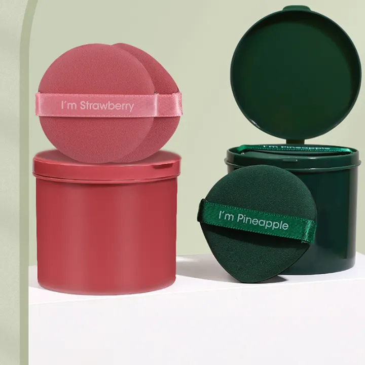Strawberry%20Cosmetic%20Puff%20Set%20Double%20Side%20Women%20Soft%20Makeup%20Sponge%20Make%20Up%20Tool%20HEQING%7C%20New%20Design%20Makeup%20Tool%20-%20Image%202