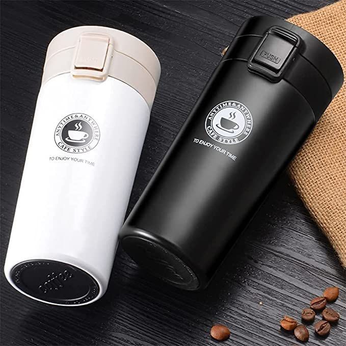 500ml Coffee Mug Double Wall Stainless Steel Tumbler Vacuum Flask ...