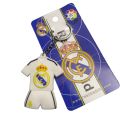 Real Madrid Jersey Double Sided Rubber Keychain For Car Bike Men Women Keyring. 