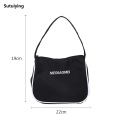 Sutuiying Fashion Handbag Classic Texture Delicate Creative Chic Women Hot Selling Vintage Simple Nylon Totes Ladies Travel Shoulder Bags. 