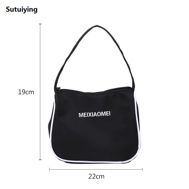 Sutuiying%20Fashion%20Handbag%20Classic%20Texture%20Delicate%20Creative%20Chic%20Women%20Hot%20Selling%20Vintage%20Simple%20Nylon%20Totes%20Ladies%20Travel%20Shoulder%20Bags%20-%20Image%204