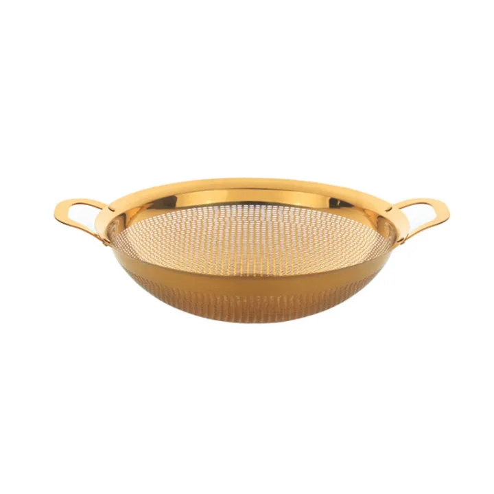 Stainless Steel Drain Basket Rice Strainers Rice Mesh Filter Vegetable ...