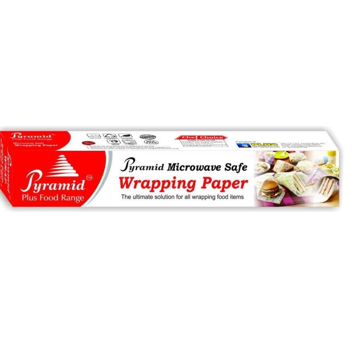 Pyramid Microwave Safe Wrapping Paper - (11 Inches X 20 Meters) | Daraz ...