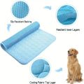 Comfortable Ice Silk Pet Cooling Mat Water Absorption Car Cat Sleeping Pad Keep Cooling Safe Material Dog Bed Summer. 