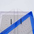 CGearuppt Chart Drawing Triangle Ruler for Ship Drawing 300mm Large-Scale Triangle Ruler for Distance Measurement Teaching Engineering Design. 