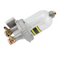 OUMERY CA141 Coarse Filter Fuel Water Separation Precipitator Cup with Drain Retrofit Fuel Filter with 10mm Connector. 