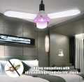 LED Mosquito Killer Light Foldable 3 Blade Garage Ceiling Lamp. 