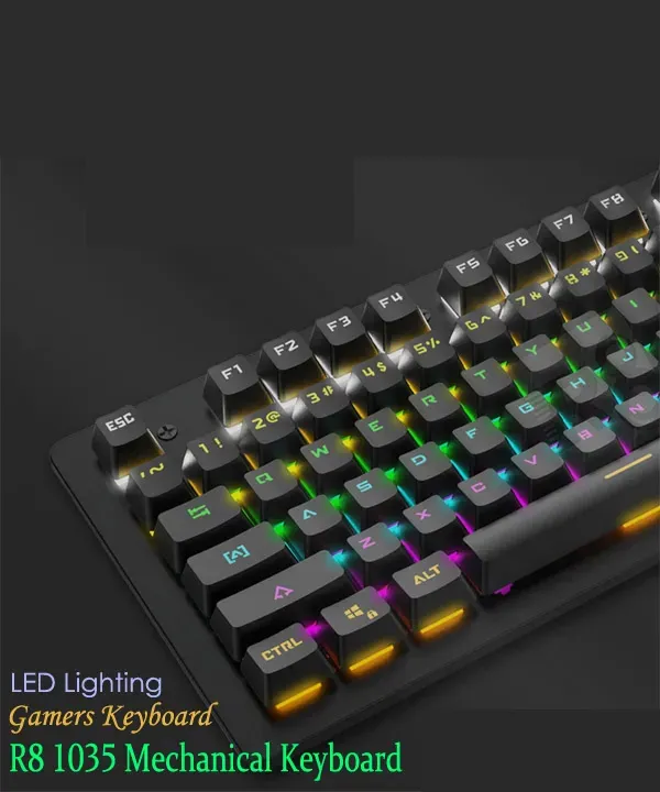 R8%201035%20Professional%20Gaming%20Mechanical%20Keyboard%20%7C%20Dazzling%20Light%20Effect%20-%20Image%204