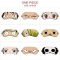 Anime Soft Eye Mask Woman Luffy Chopper Zoro Sanji Robin Nami Usopp Franky Eyepatch Man Unisex Blindfold Cartoon Sleep Eyeshade. 
