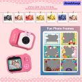 Anedshaop S11 Kids HD Digital Mini Camera Dual Lens 2point4inch women>women IPS Screen Built In Battery Selfie Tripod. 