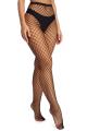 Fishnet Pantyhose Stockings, Run-Resistant, Free Size. 