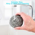 STEEL JALI/ Jali Stainless Steel Sponges, Steel wire Wool Jali Scrubber for Kitchen cleaner dish washer Pack Of 10Pcs. 
