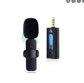 Wireless Microphone Recorder Microphone 2.4 Ghz Smart Noise Cancelling Mini Portable Lavalier Mic On Live Streaming For Android Mobile 3.5mm. 