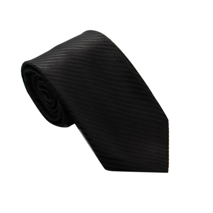 Black Lining Tie For Men