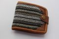 Hemp Cotton and Pure Leather Mix Wallet For Men | Men's Wallet. 
